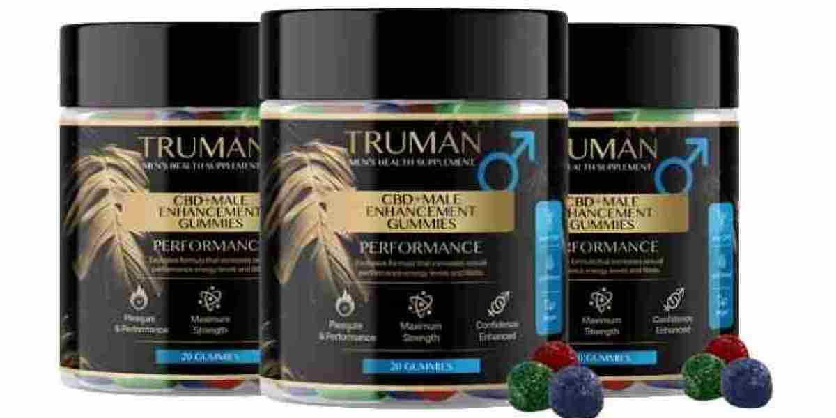 Truman Male Enhancement Gummies - Boost Your Performance & Get Better Your Life!