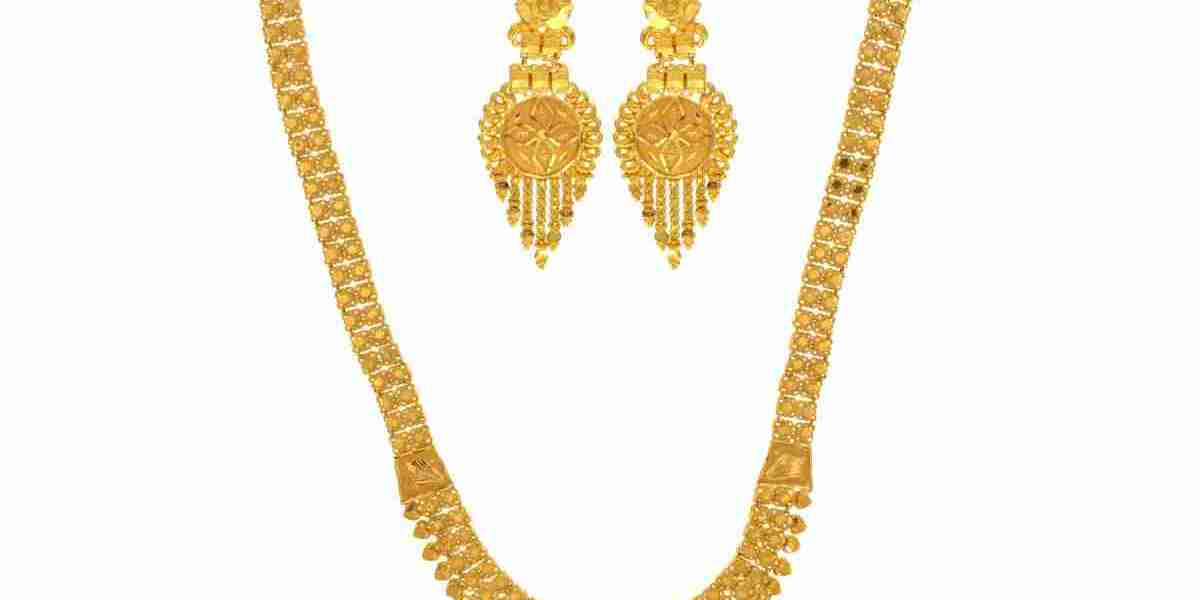 "Radiant Opulence: The Timeless Allure of 22K Gold Jewelry Sets"